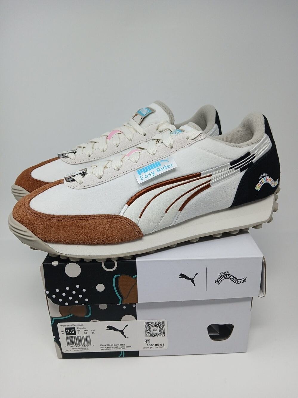 PUMA X Squishmallows Easy Rider Cam Sneakers Women Sz 7.5 Casual Shoes 4051050